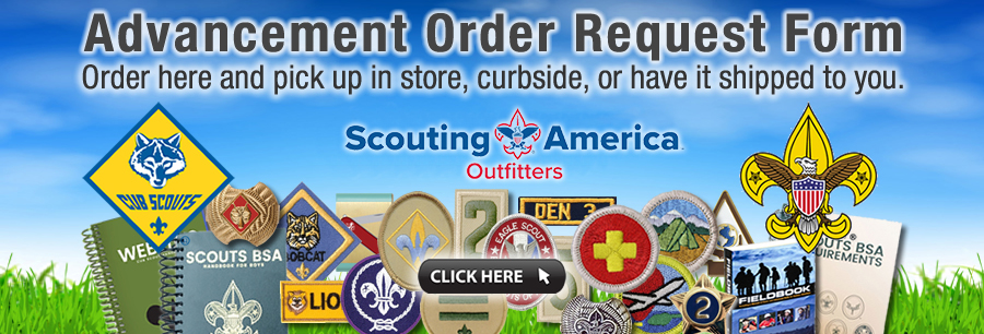 Customer order form banner
