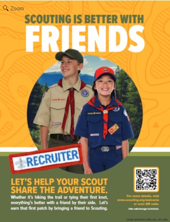 Scouting is Better With Friends campaign