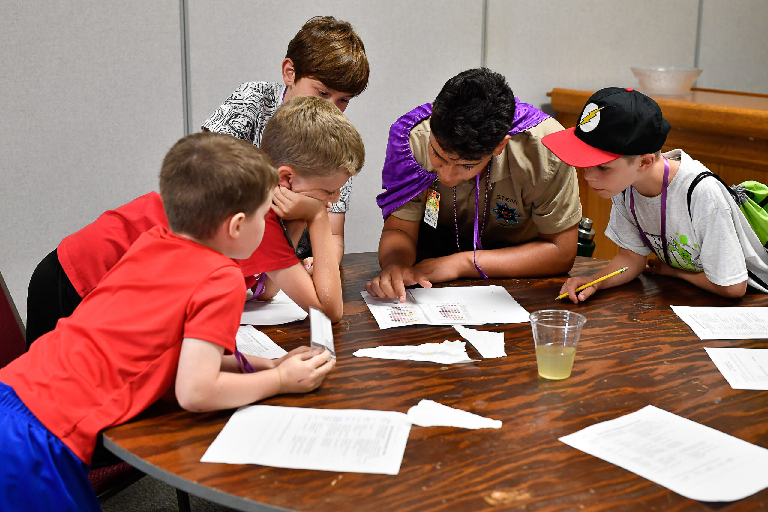 Scout Advancement scout making a plan photo