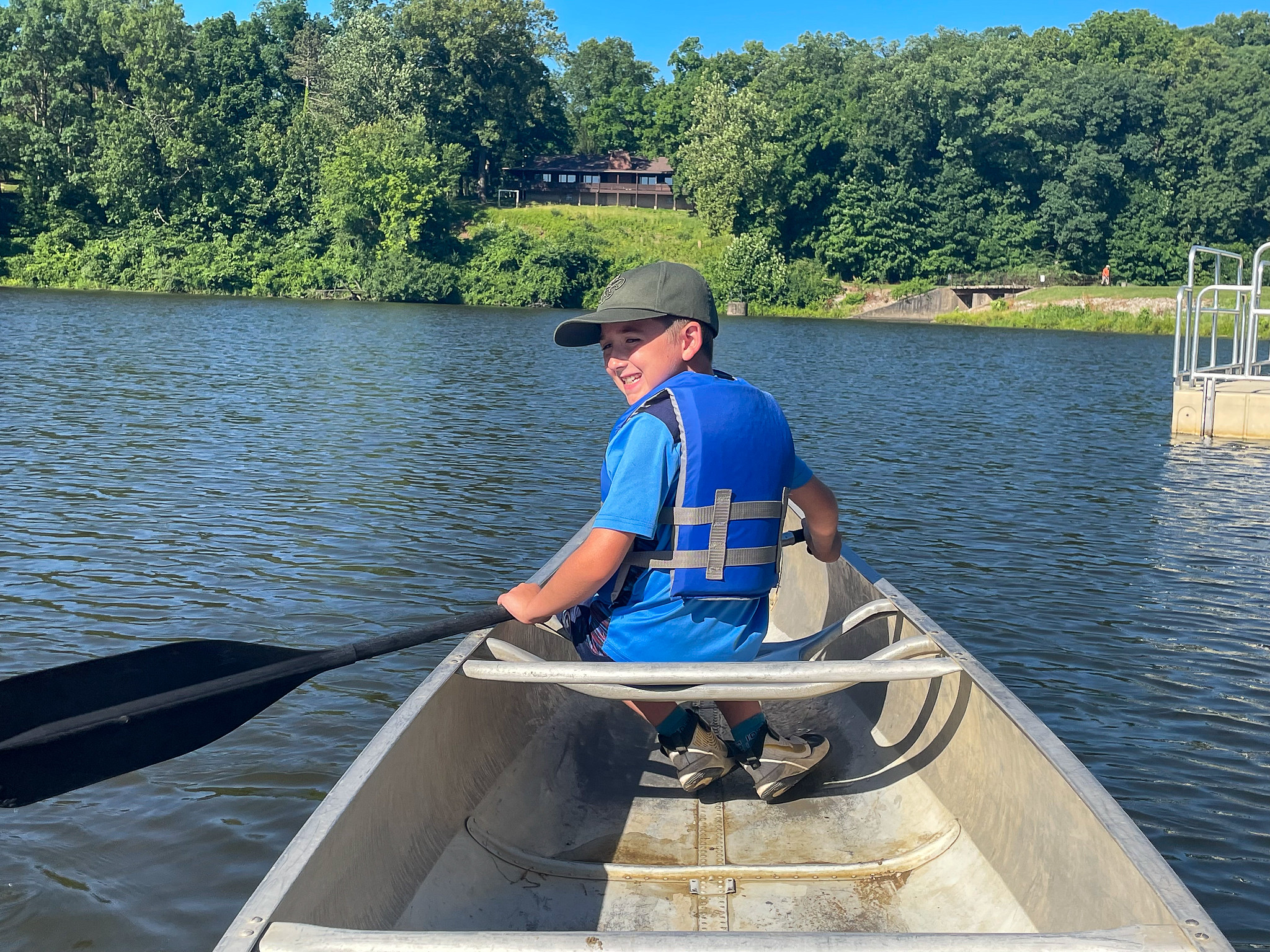 Boating scout canoeing photo